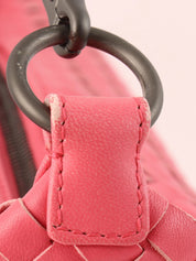 Pink Intrecciato Handbag