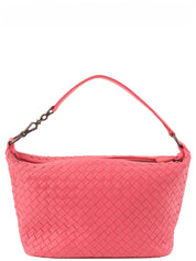 Pink Intrecciato Handbag