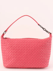 イントレチャートハンドバッグ ピンク