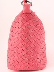 Pink Intrecciato Handbag