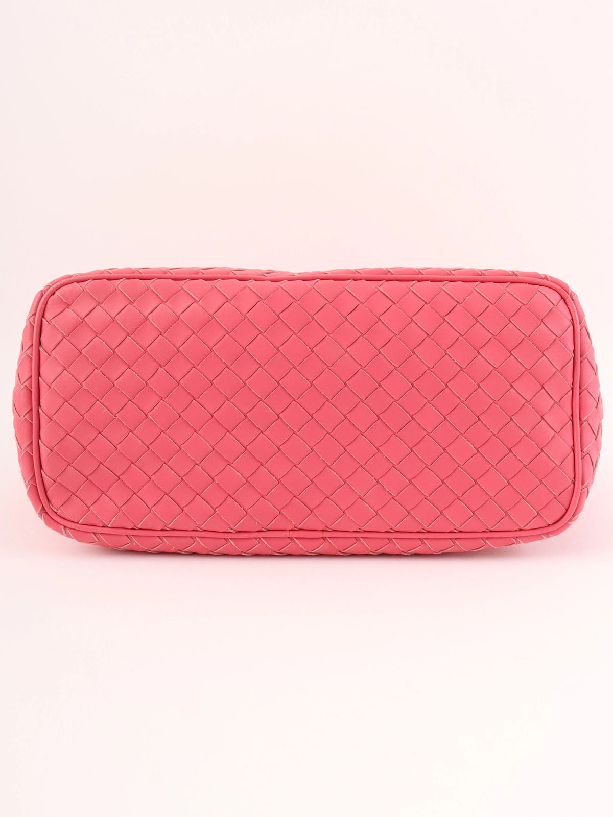 イントレチャートハンドバッグ ピンク