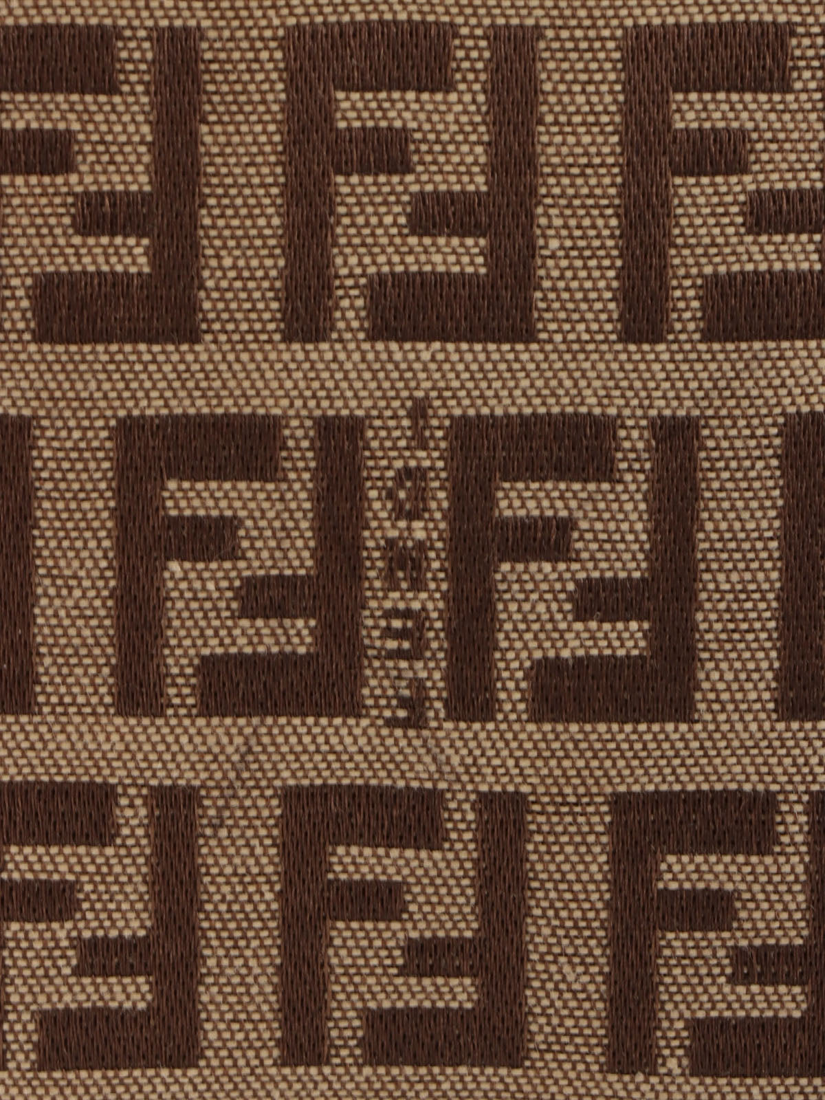 FFズッカパターン2wayバッグ　ブラウン