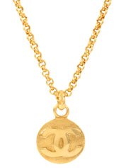 1994年製 ラウンドCCマークネックレス ゴールド