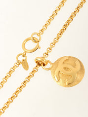 1994年製 ラウンドCCマークネックレス ゴールド