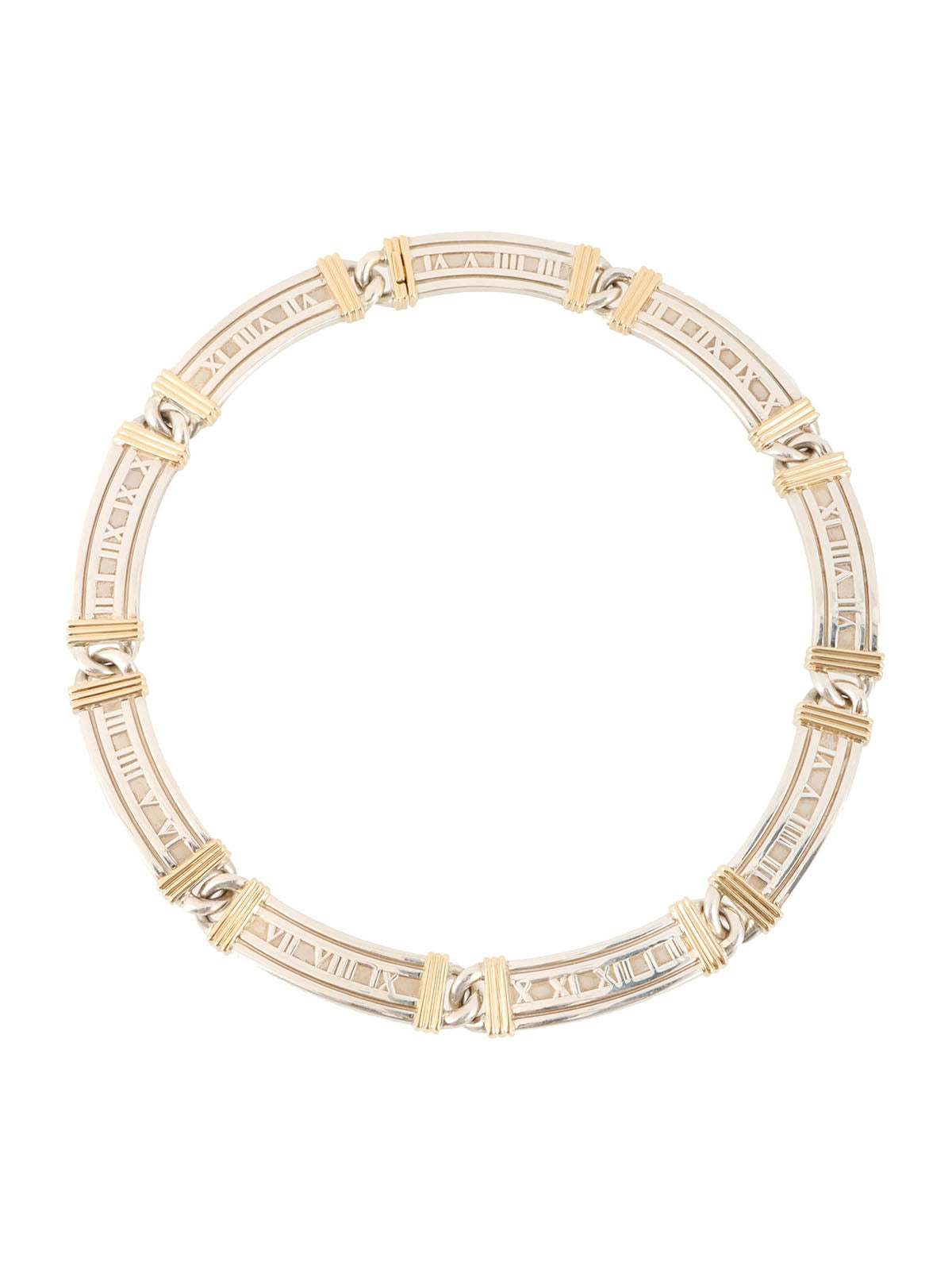 18K925アトラスネックレス シルバー/ゴールド