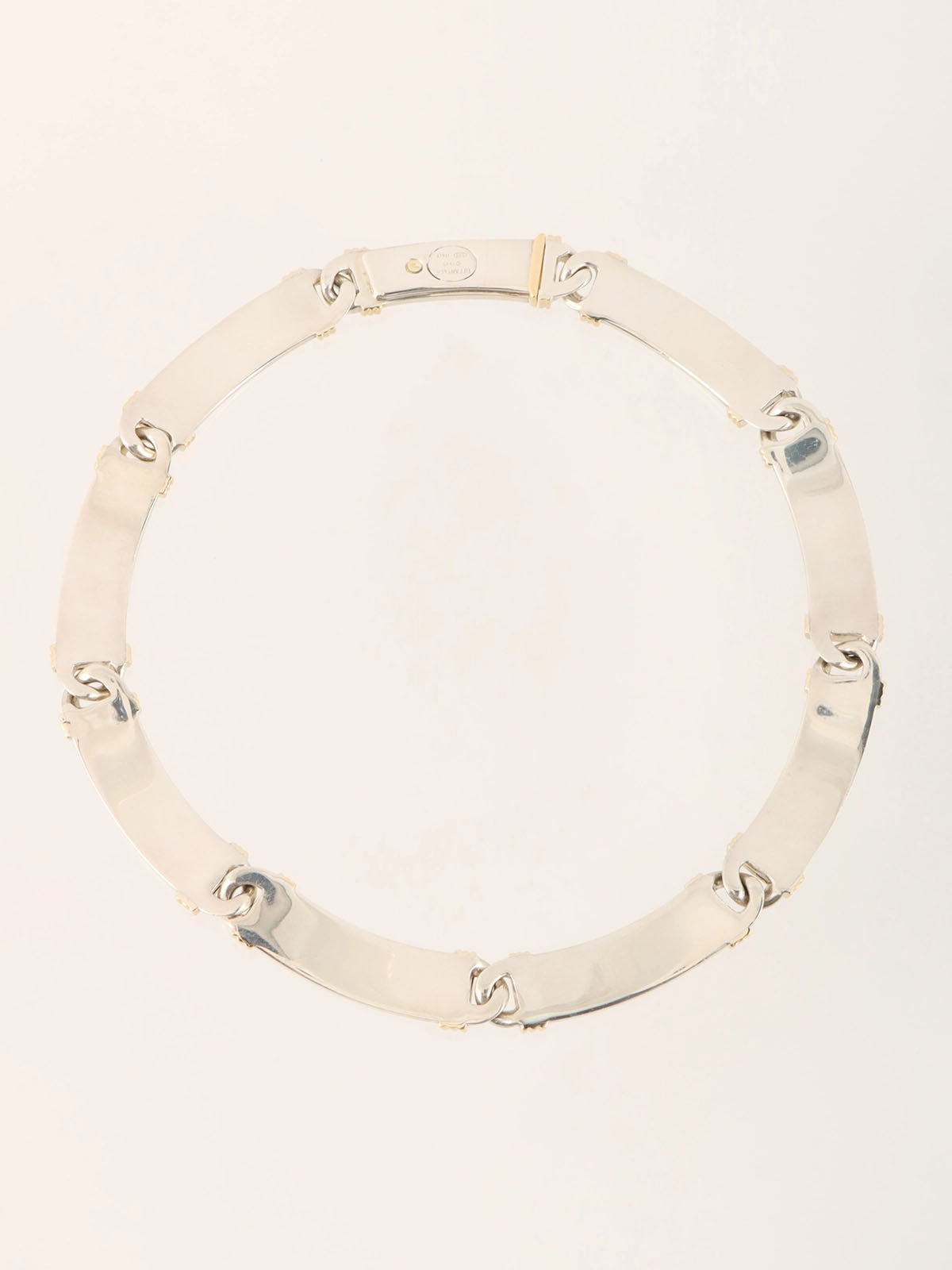 18K925アトラスネックレス シルバー/ゴールド