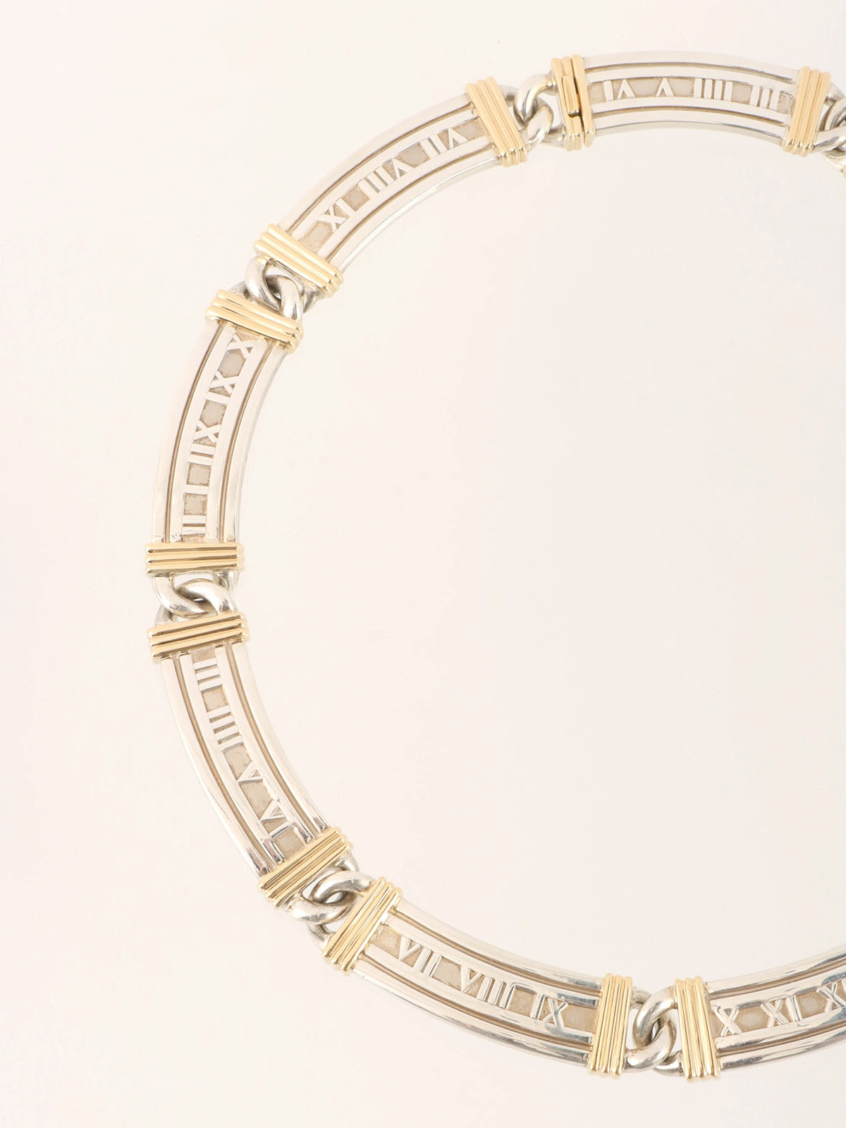 18K925アトラスネックレス シルバー/ゴールド