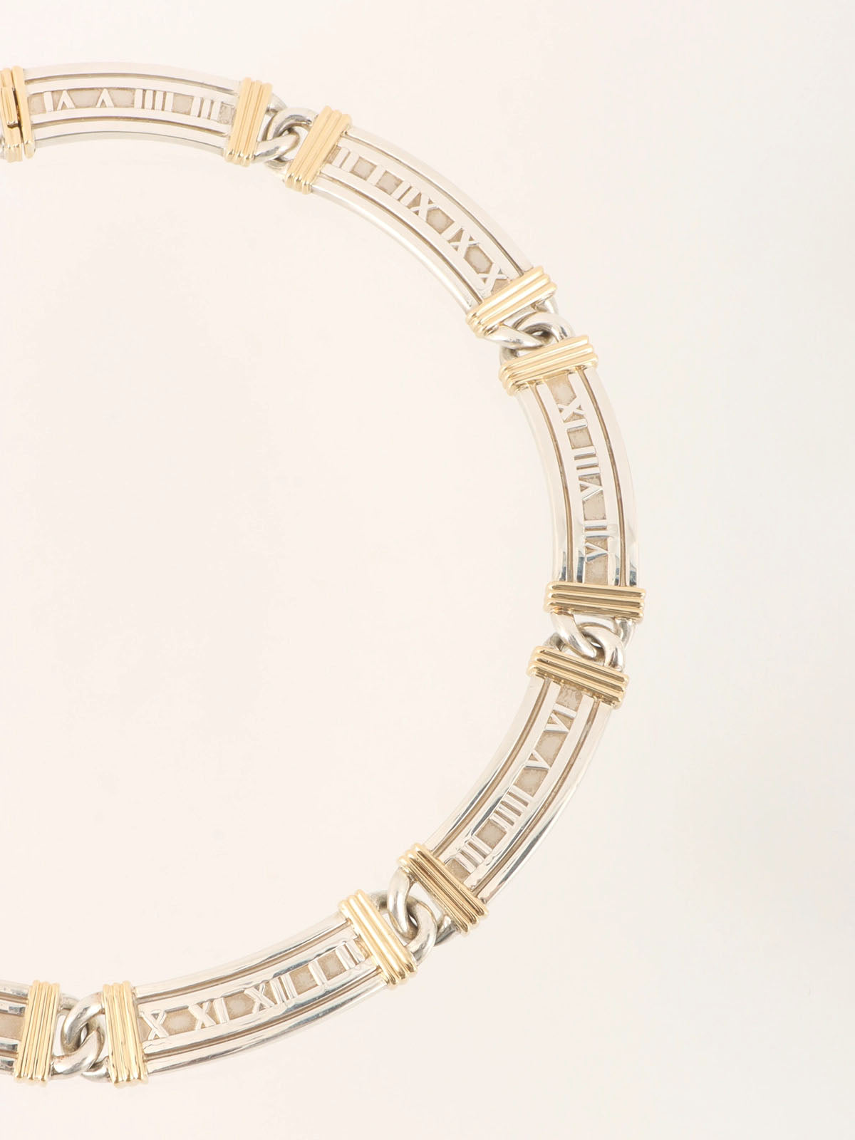 18K925アトラスネックレス シルバー/ゴールド