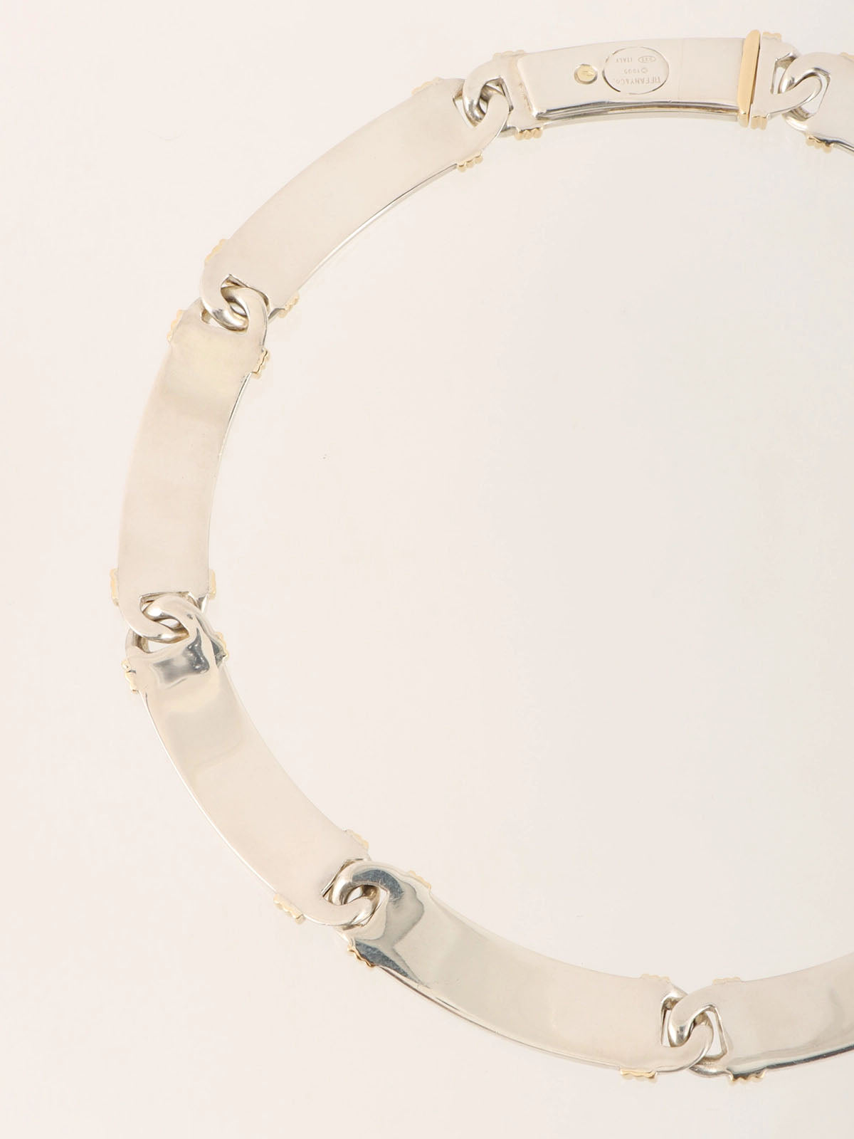 18K925アトラスネックレス シルバー/ゴールド