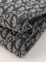 Trotter Pattern Handbag Navy