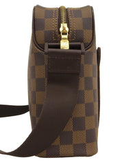 2008 Damier Olaf 帆布小号棕色