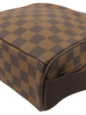 2008 Damier Olaf 帆布小号棕色