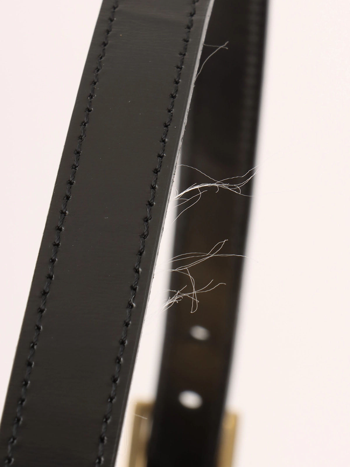 マカダムパターンハンドバッグ ブラウン