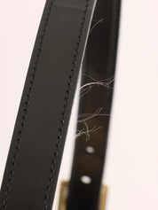 マカダムパターンハンドバッグ ブラウン