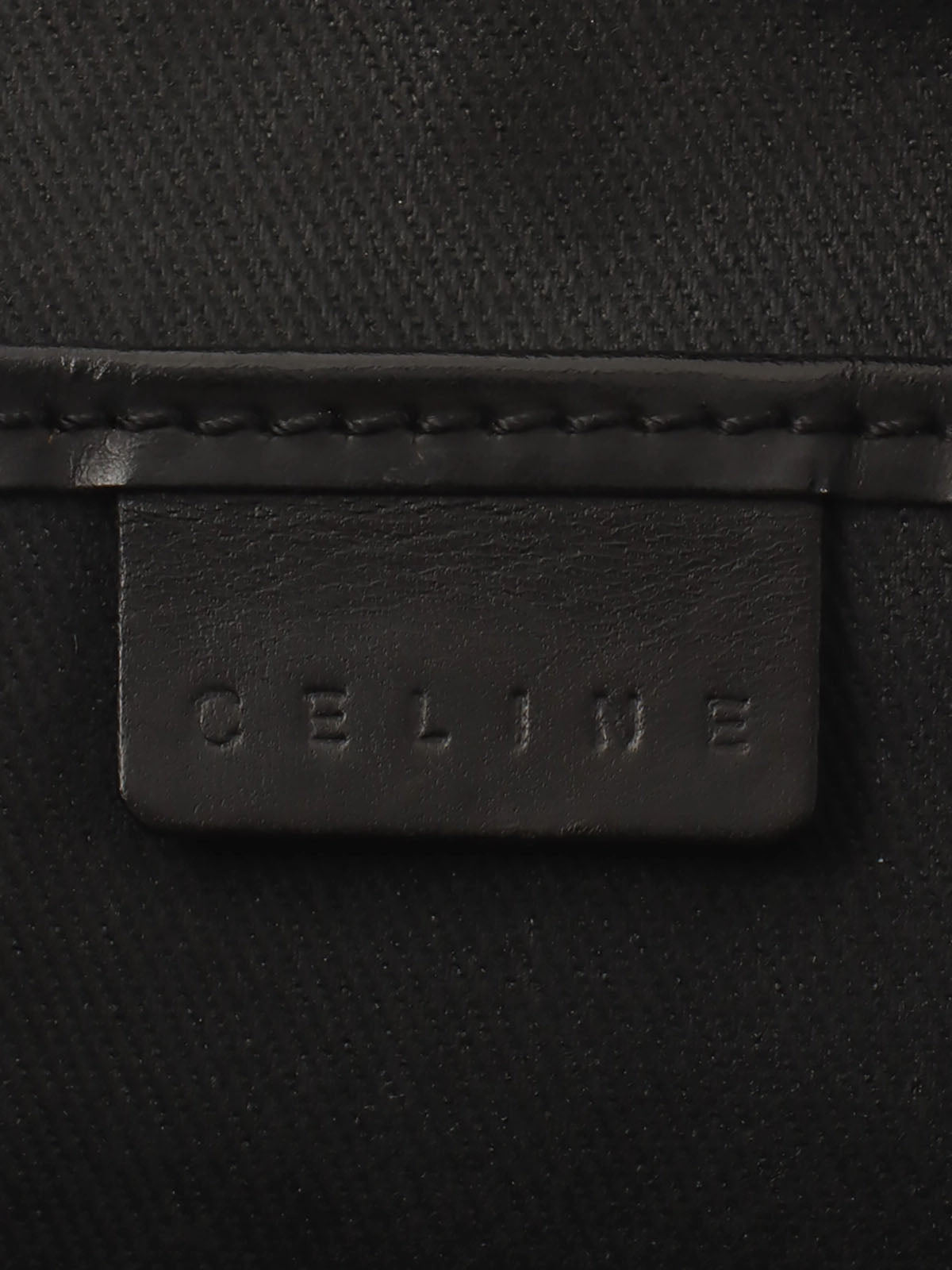 マカダムパターンハンドバッグ ブラウン