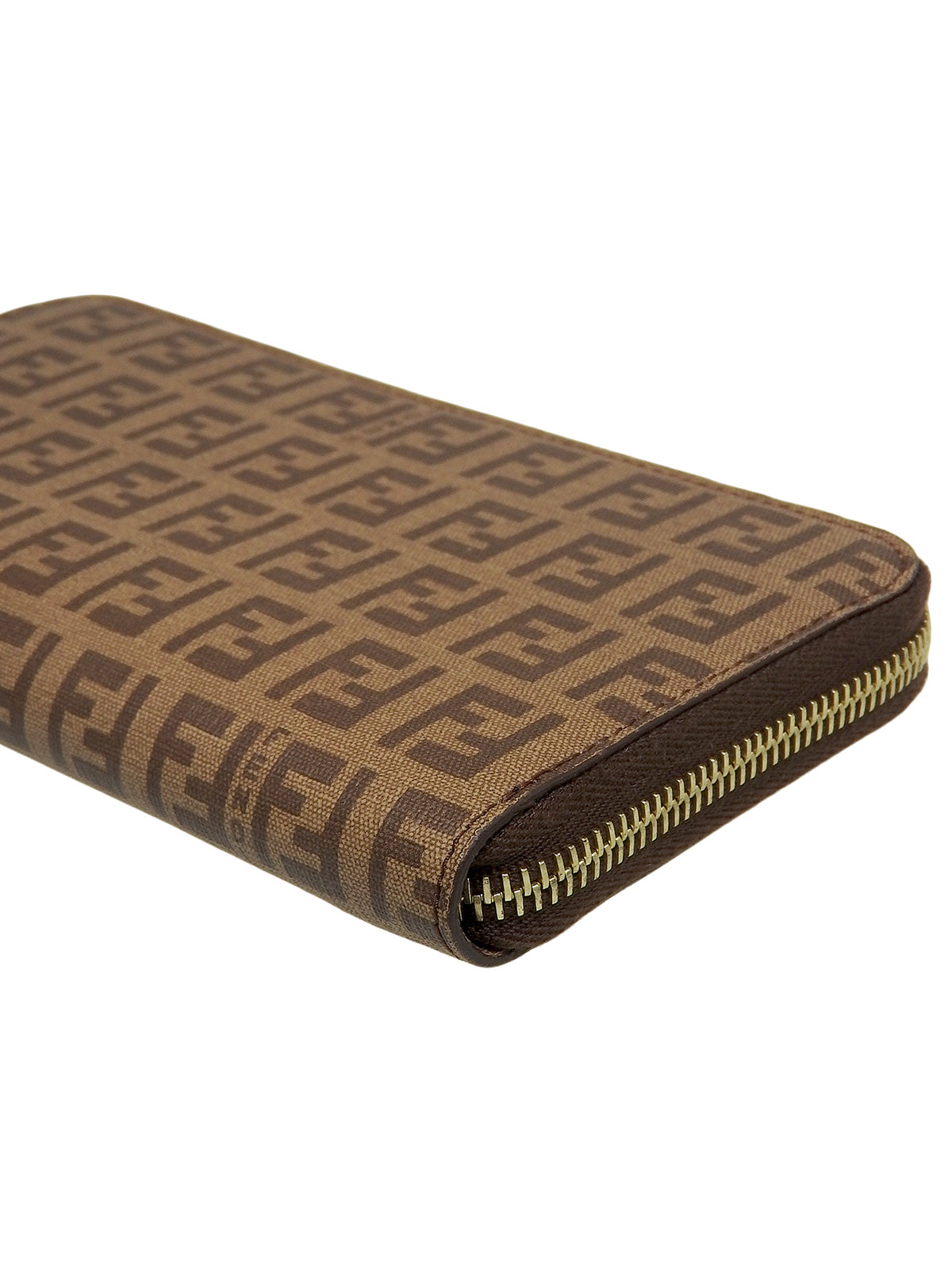 ズッカパターンロングウォレット ブラウン