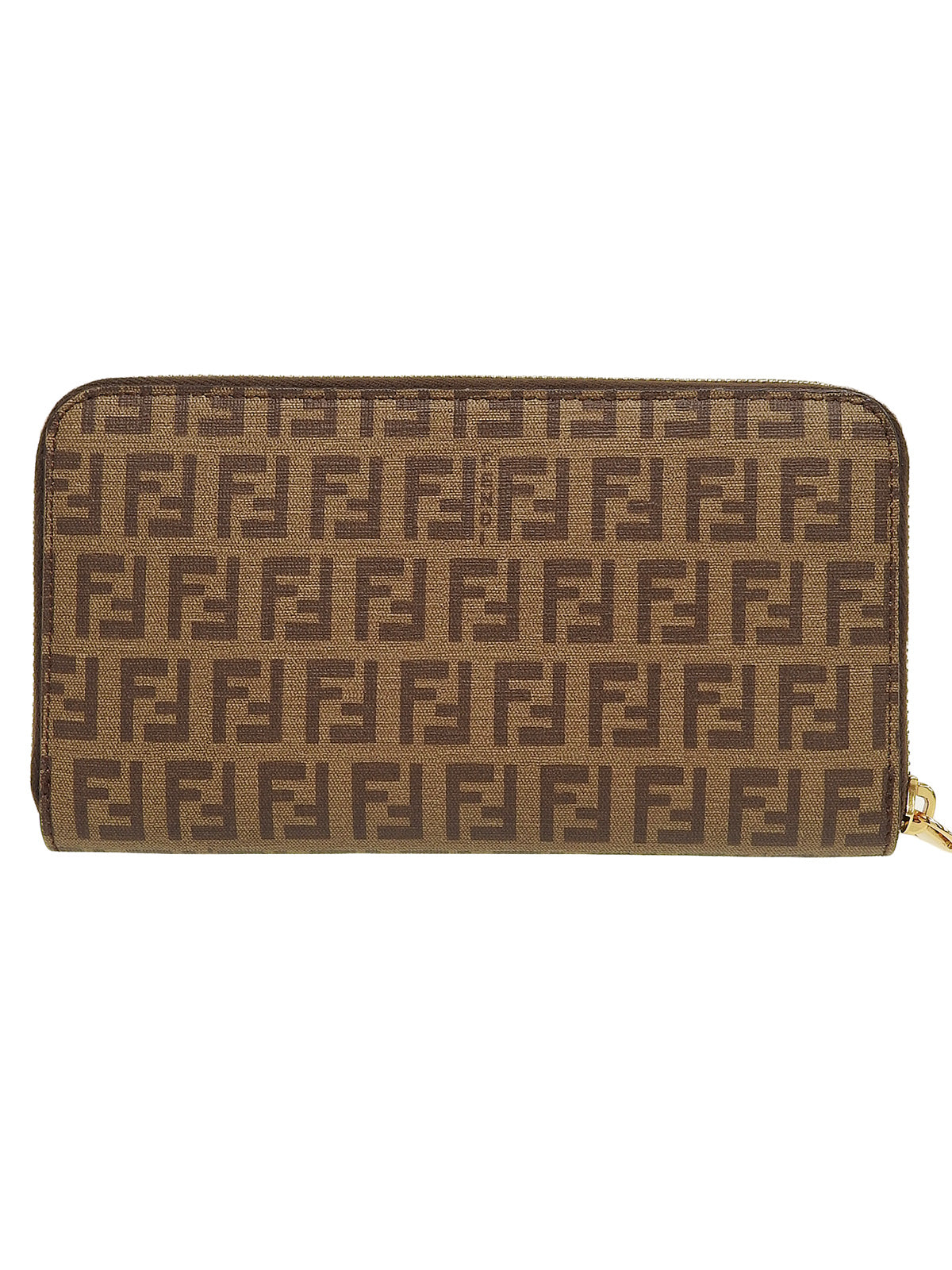 ズッカパターンロングウォレット ブラウン