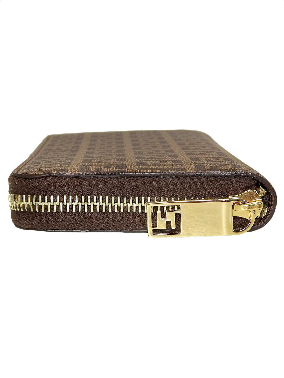 ズッカパターンロングウォレット ブラウン