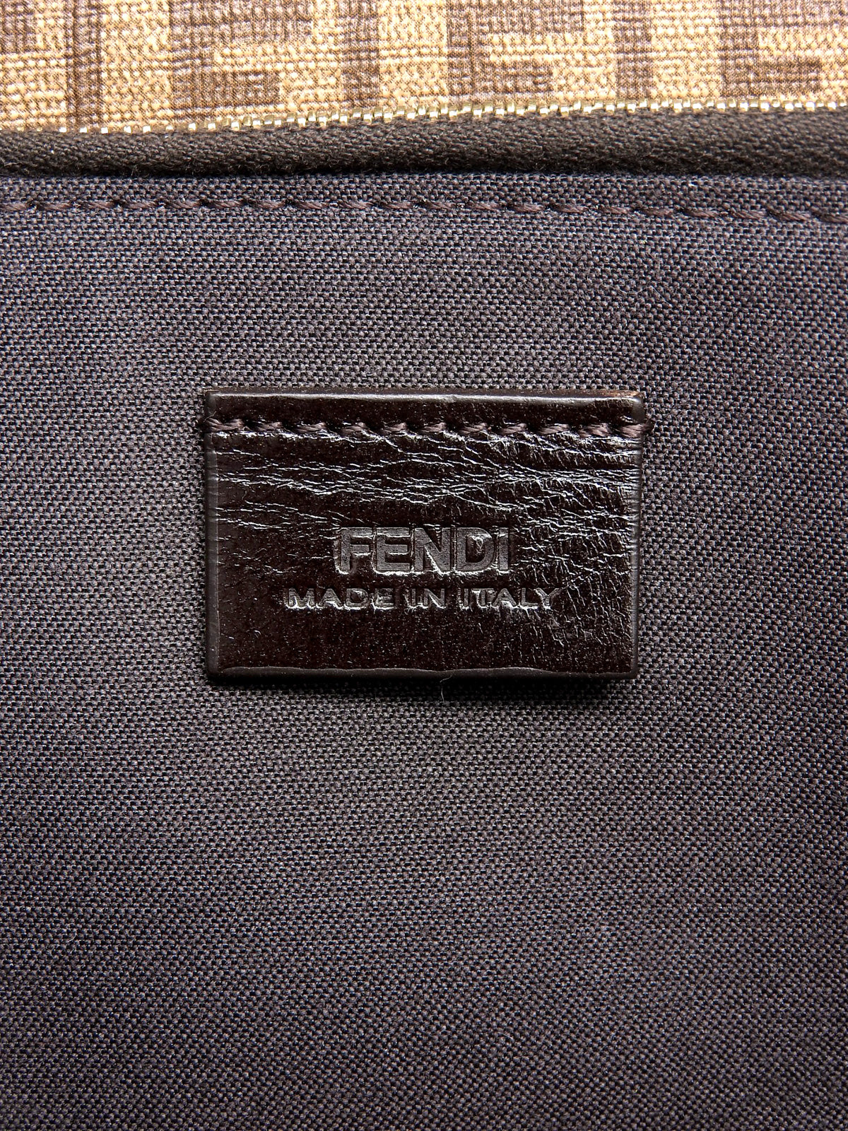 ズッカパターンロングウォレット ブラウン