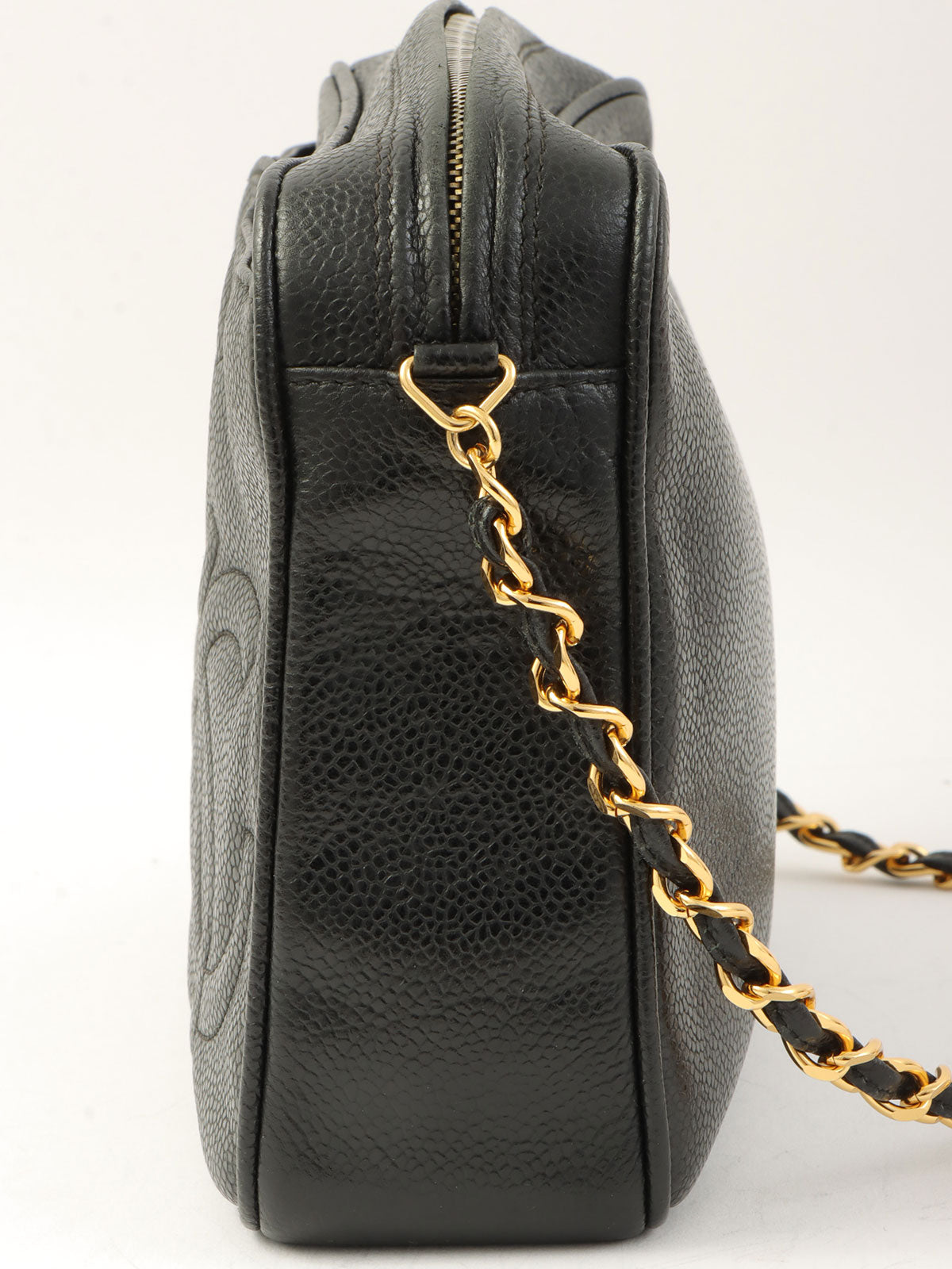 1995年頃製 3CCマークステッチチェーンショルダーバッグ ブラック
