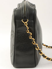 1995年頃製 3CCマークステッチチェーンショルダーバッグ ブラック