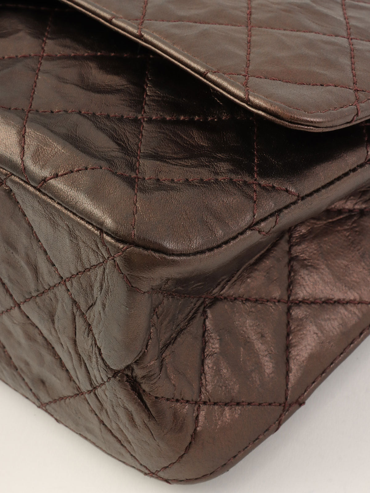 2014 2.55 Chain Shoulder Bag Brown