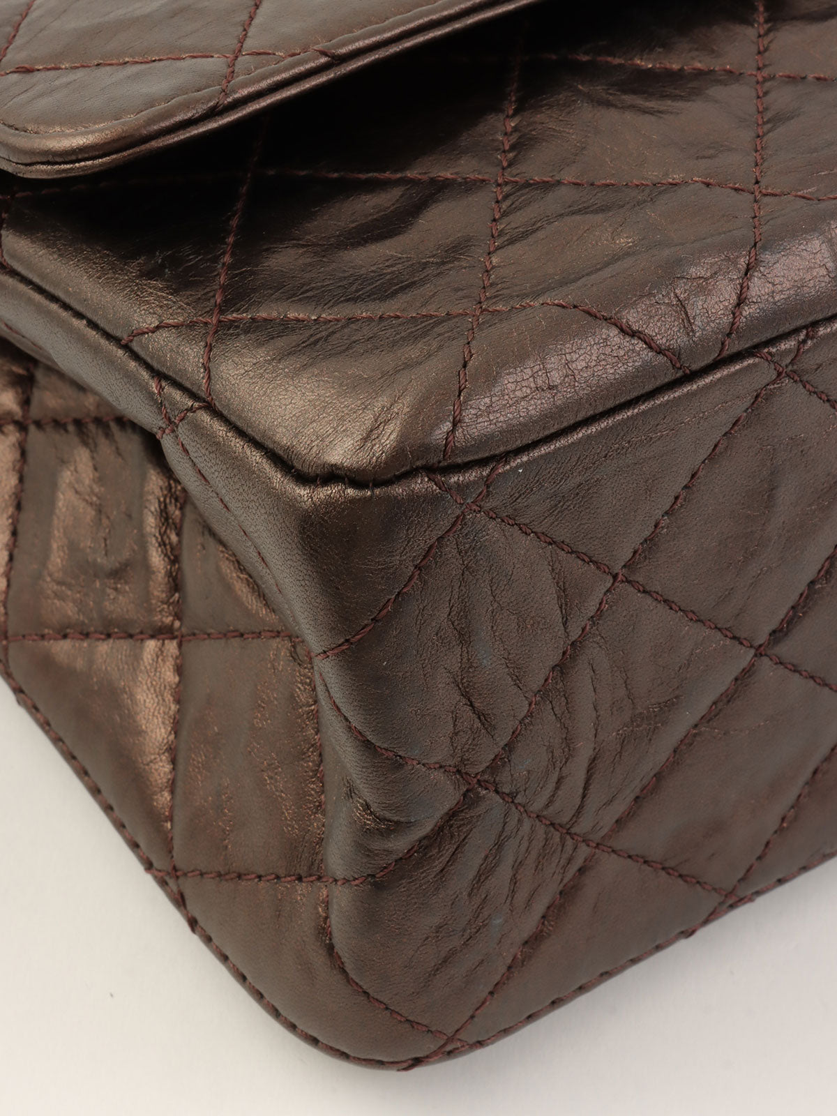 2014 2.55 Chain Shoulder Bag Brown