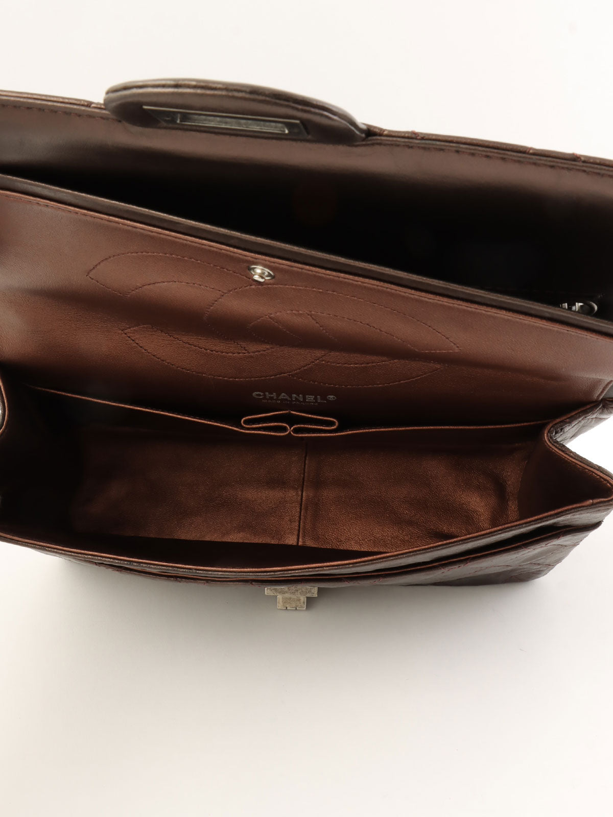 2014 2.55 Chain Shoulder Bag Brown
