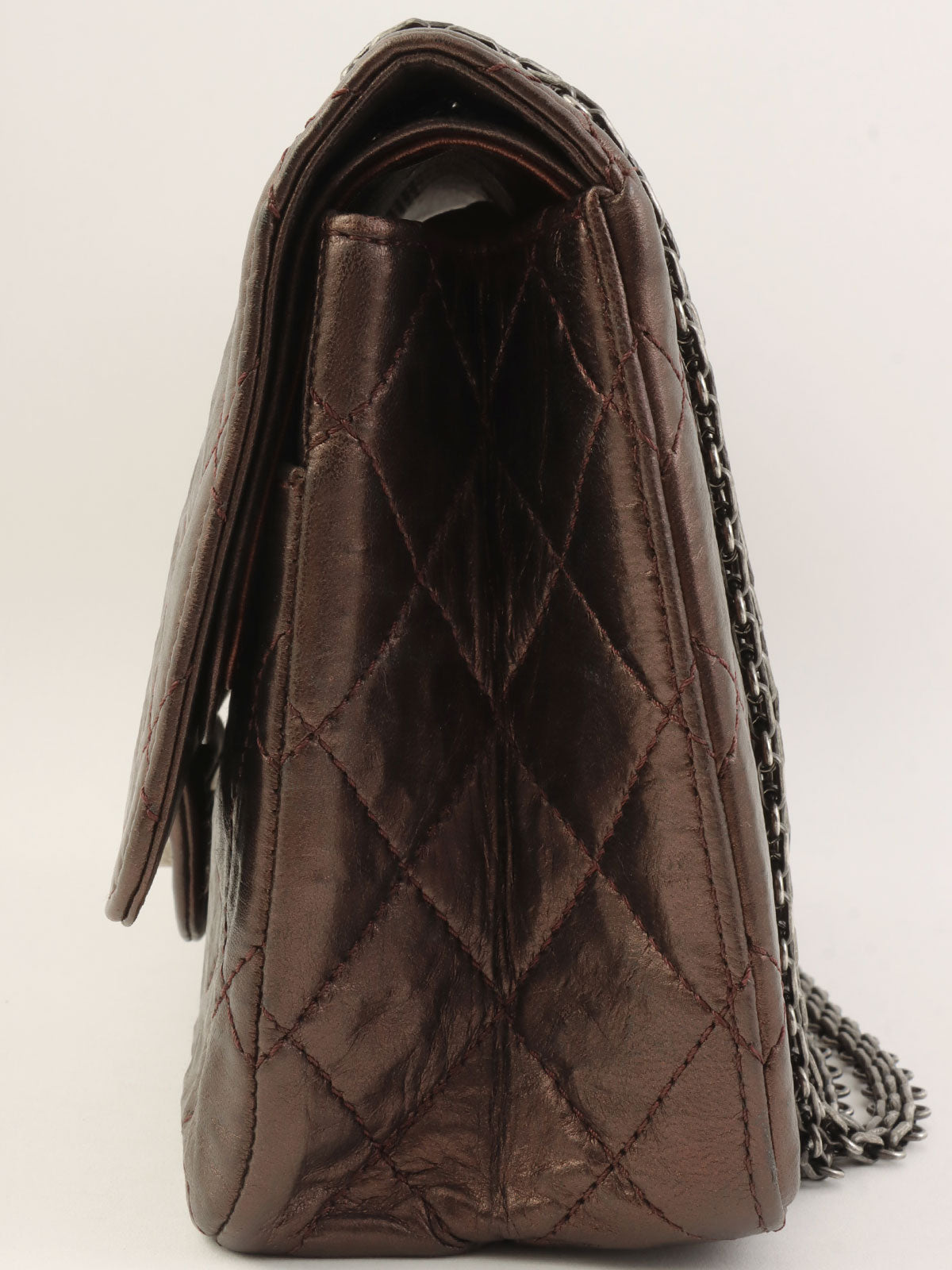 2014 2.55 Chain Shoulder Bag Brown