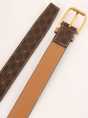 Macadam Pattern Mini Waist Pouch Brown