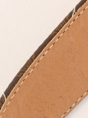 マカダムパターンミニウエストポーチ ブラウン