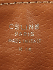 マカダムパターンミニウエストポーチ ブラウン