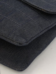 Navy denim Chocobar 2.55 chain shoulder bag, circa 2000