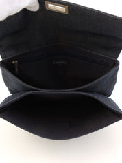 Navy denim Chocobar 2.55 chain shoulder bag, circa 2000