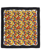 グリポワジュエリーパターンスカーフ ブラック/マルチ