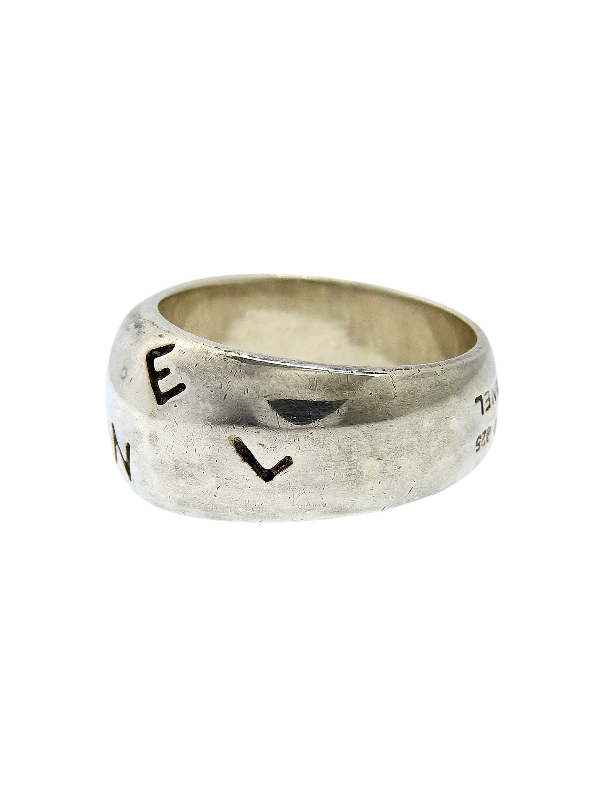 925ロゴリング シルバー