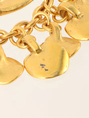 1996年製　CCマークスウィングデザインブローチ　ゴールド