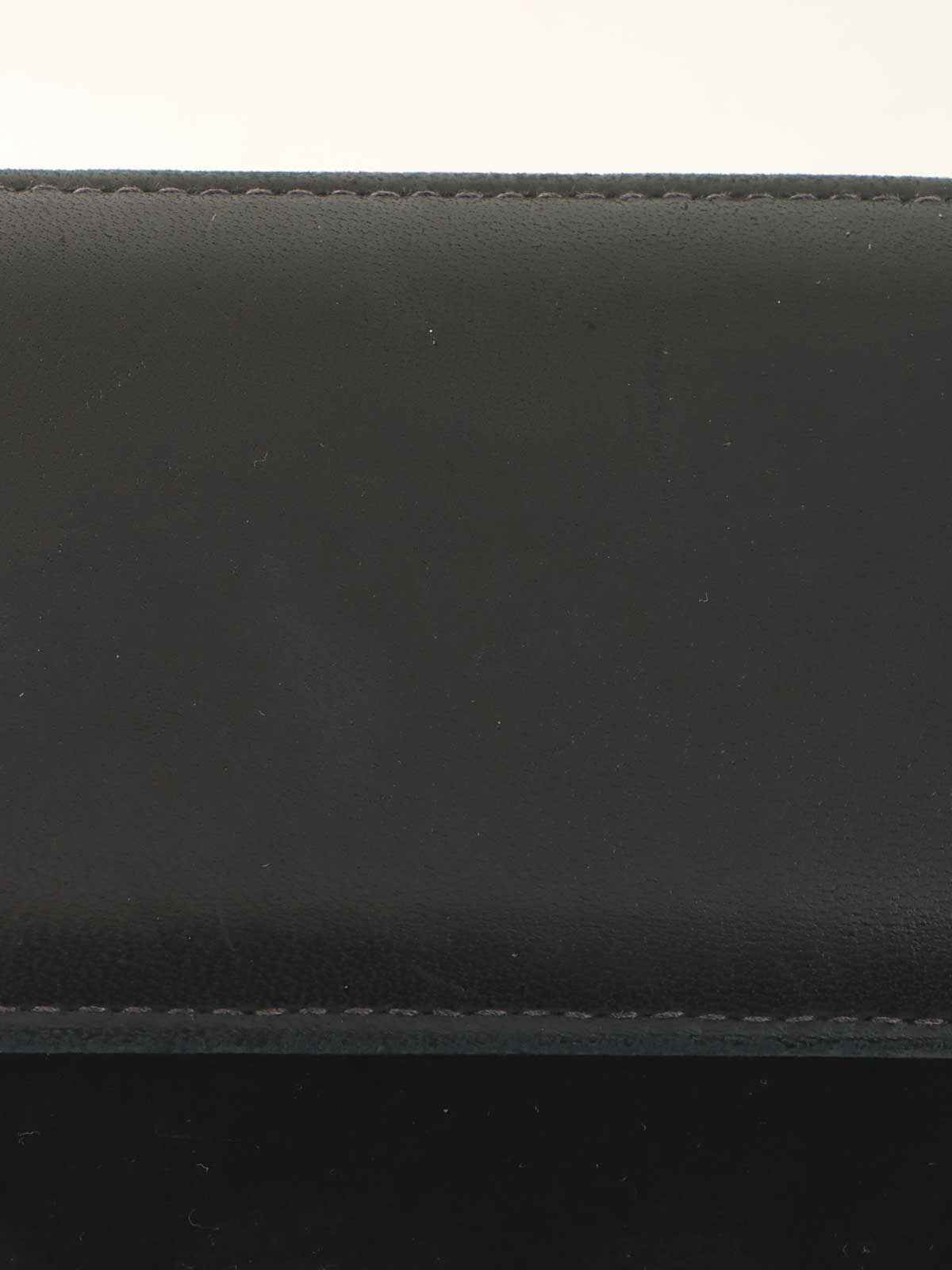 2001 velvet 2.55 chain shoulder bag in black