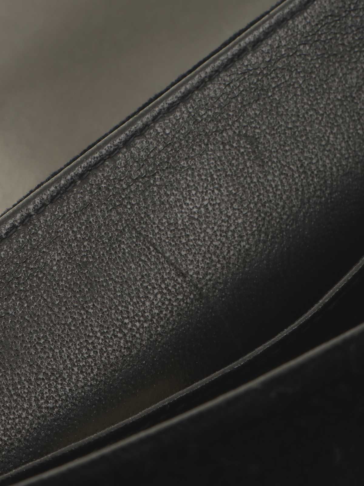 2001 velvet 2.55 chain shoulder bag in black