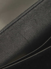 2001 velvet 2.55 chain shoulder bag in black