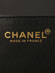 2001 velvet 2.55 chain shoulder bag in black