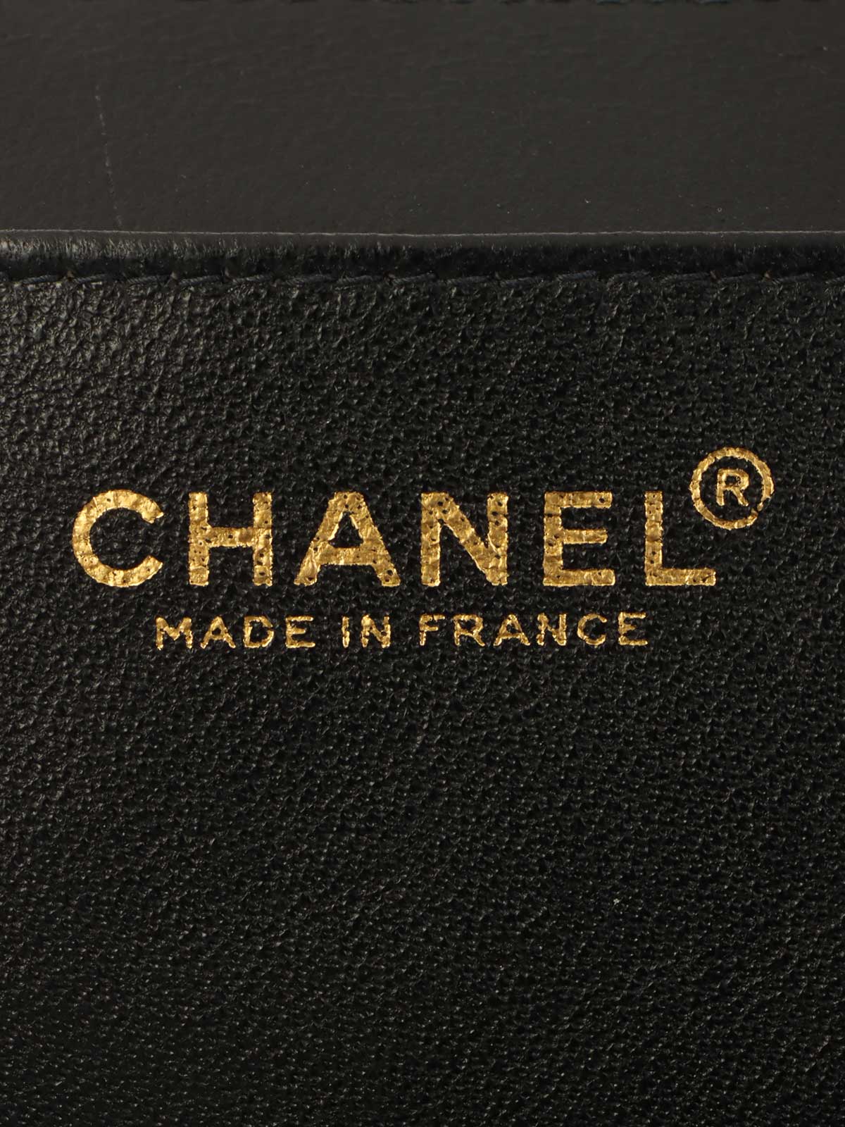 2001 velvet 2.55 chain shoulder bag in black