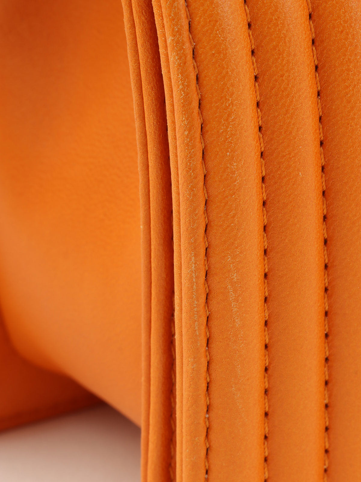 2014年頃製 ボーイシャネルチェーンショルダーバッグ オレンジ