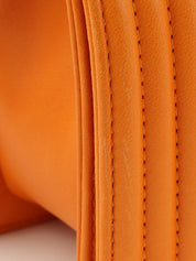 2014 Boy Chanel Chain Shoulder Bag, Orange