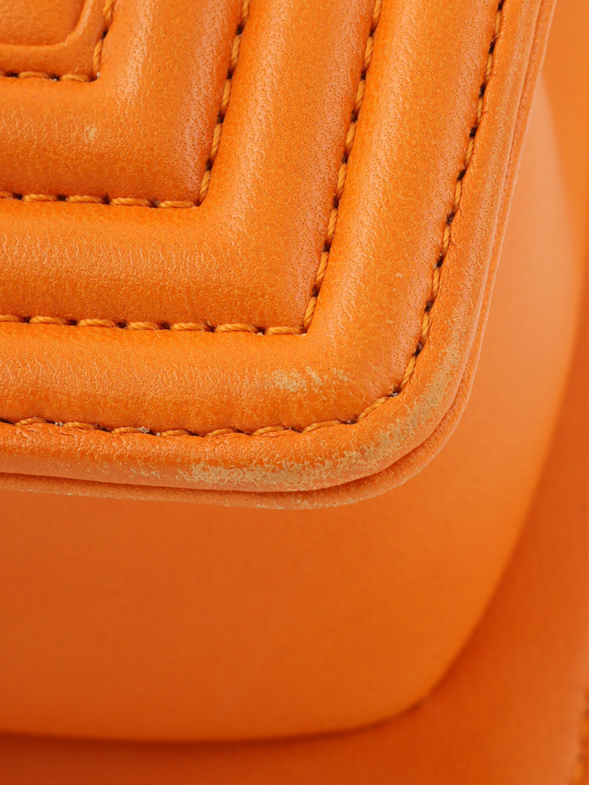 2014 Boy Chanel Chain Shoulder Bag, Orange