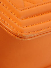 2014 Boy Chanel Chain Shoulder Bag, Orange