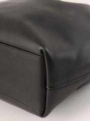 Maris Pearl Logo Plate Top Handle Bag Black