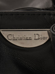 Maris Pearl Logo Plate Top Handle Bag Black