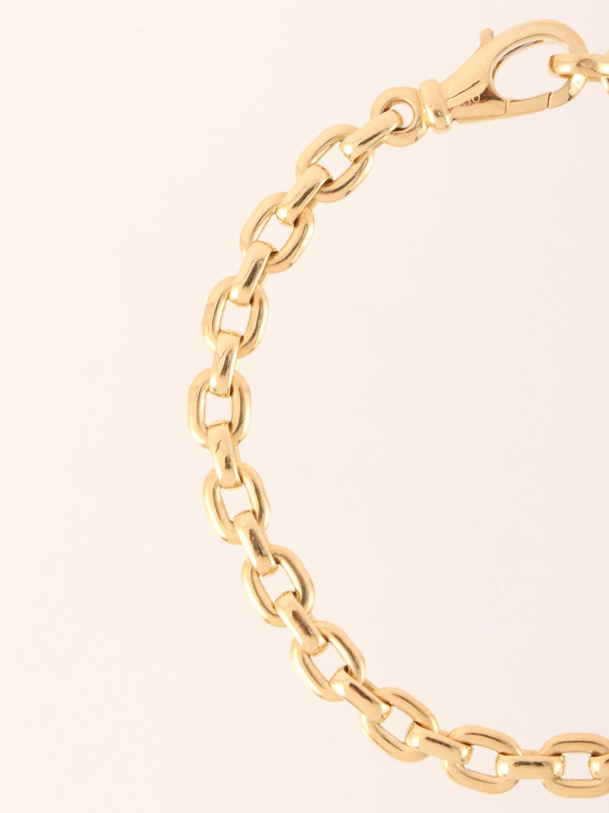 18K Gold Meplat Bracelet