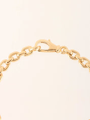 18K Gold Meplat Bracelet